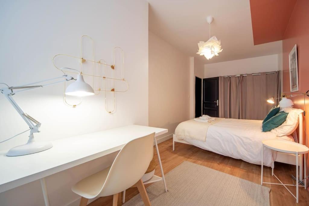 Macon Cozy / Appartement Central 100M² / 8 Pers Ngoại thất bức ảnh