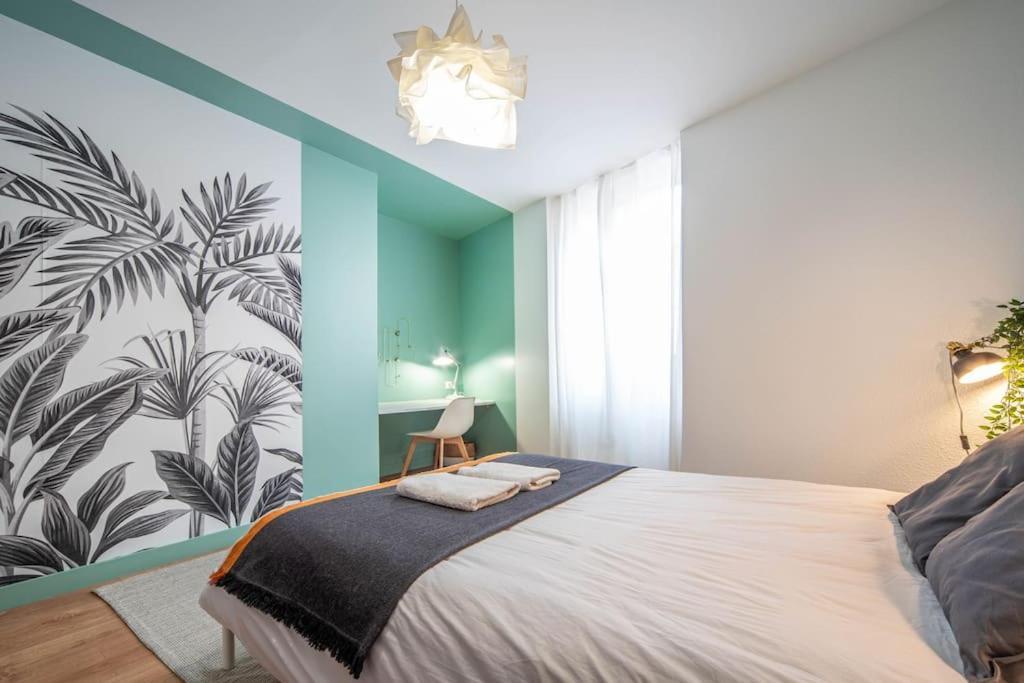 Macon Cozy / Appartement Central 100M² / 8 Pers Ngoại thất bức ảnh